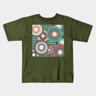 sunflower swirl Kids T-Shirt